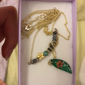 Gold plated necklace